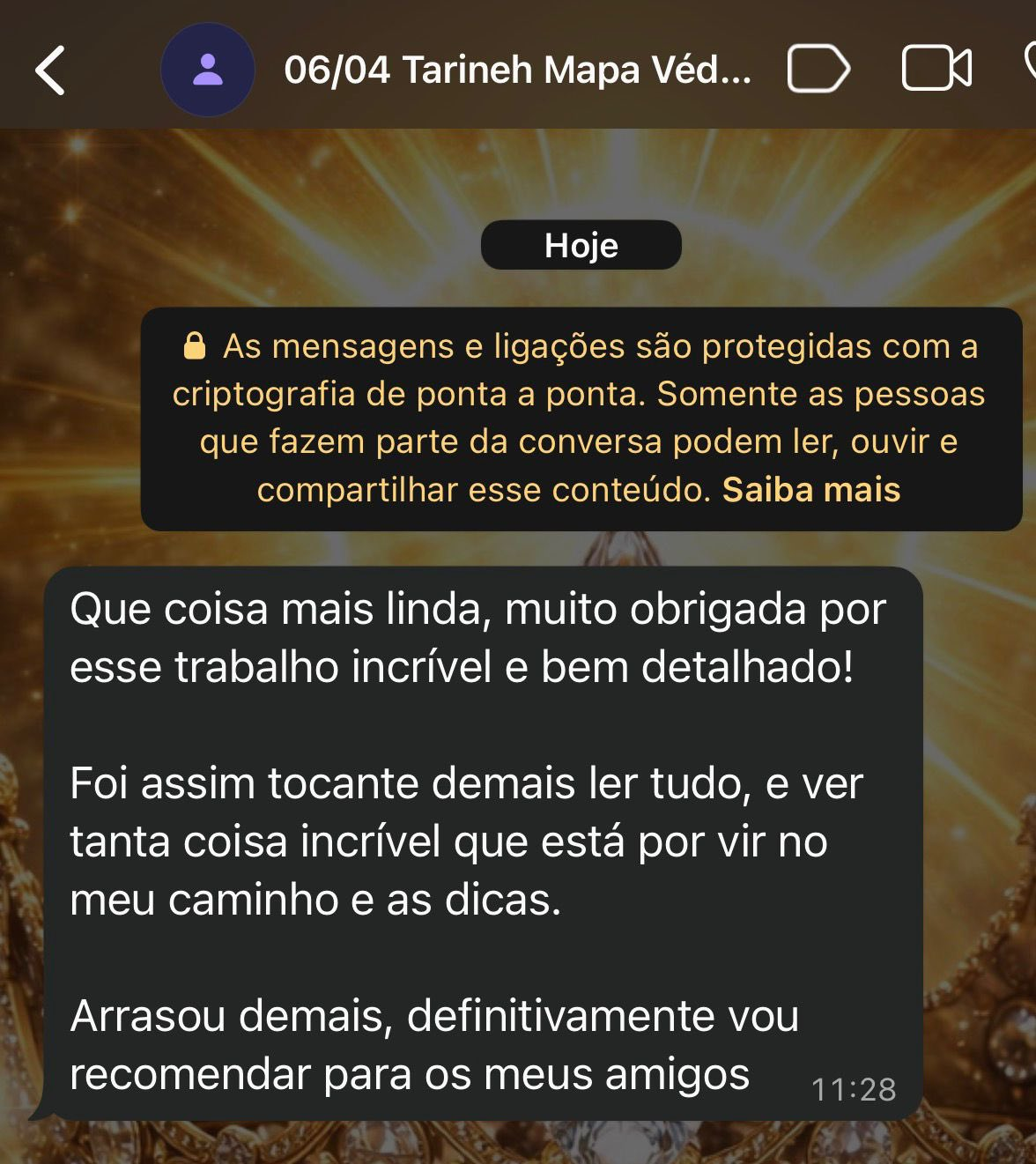 Depoimento Tarineh